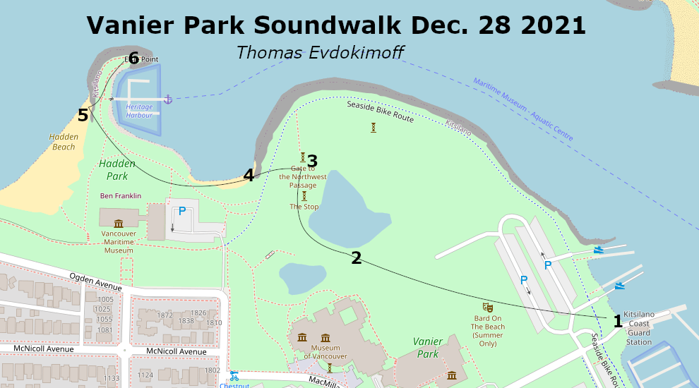 vanier park map